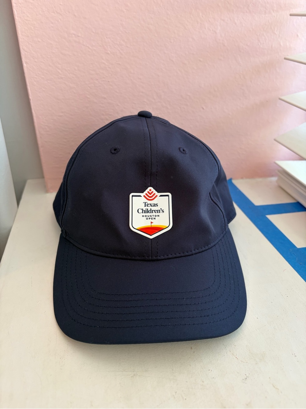 Texas Childrens Hospital Houston Hat Navy Levelwear Chevron Cap